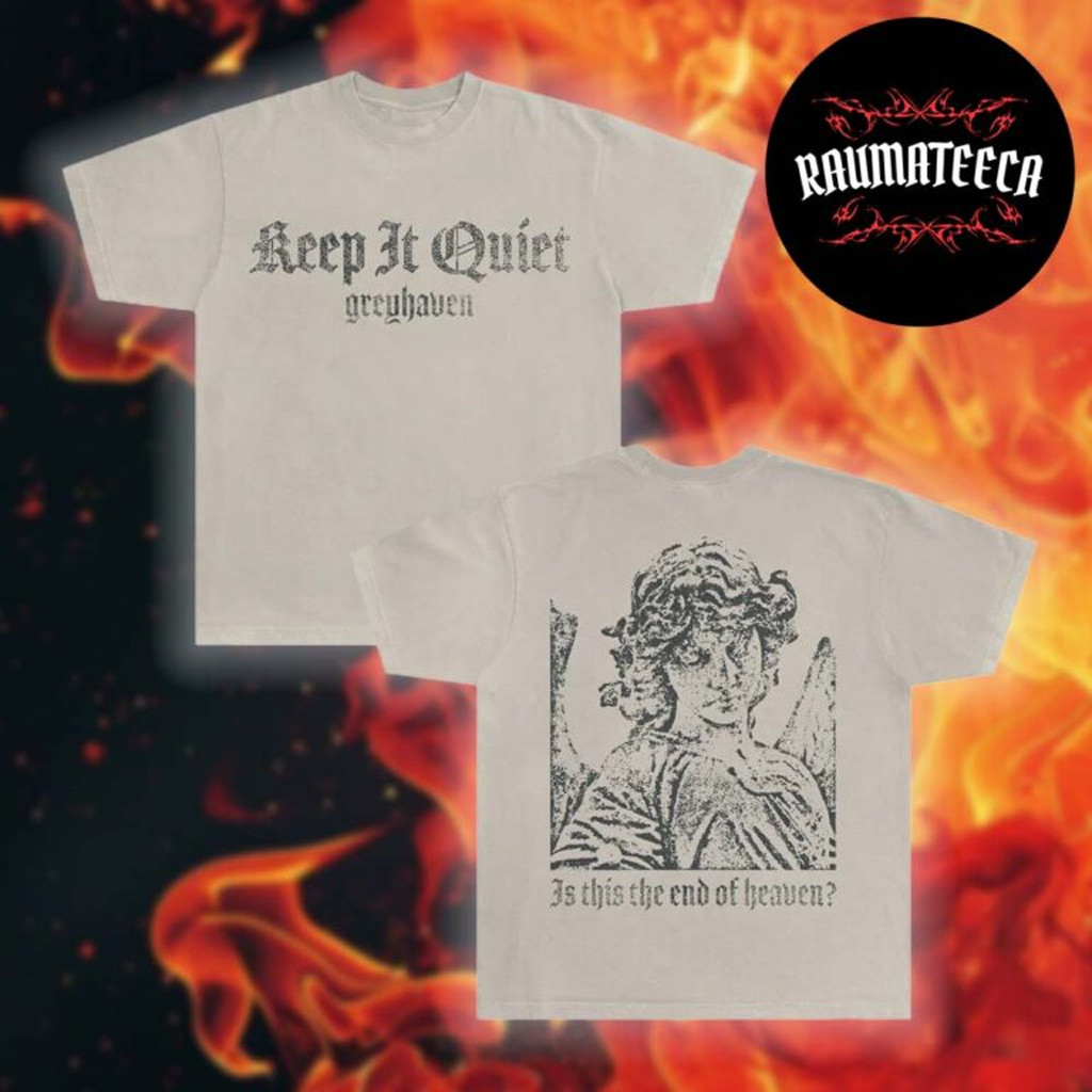 Greyhaven Merch Leftovers Tour Collection Keep It Quiet T-Shirt Gifts For Music Fans
