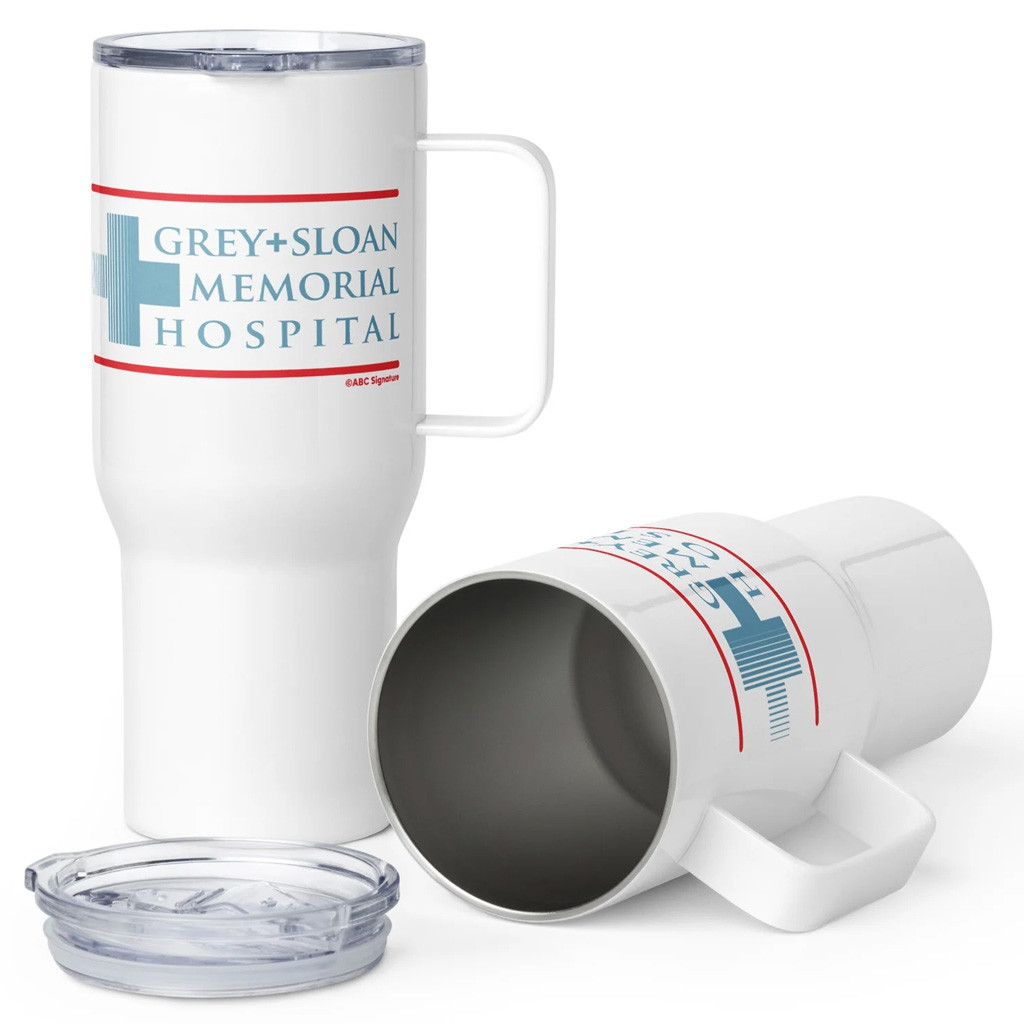 Grey's Anatomy Merch Grey And Sloan Memorial Hospital Tumbler Gifts Ideas For Husband