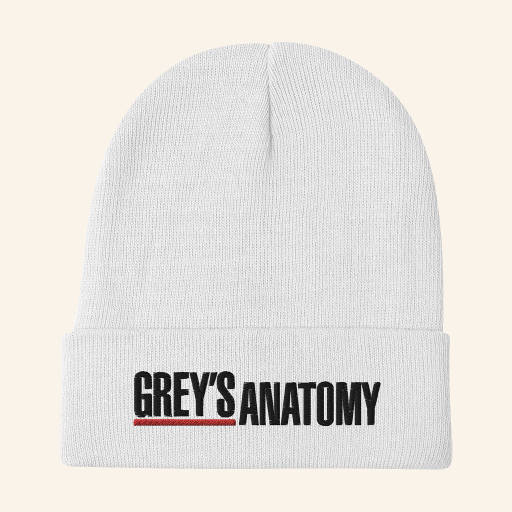 Grey's Anatomy Merch Grey's Anatomy Logo Beanie Gifts Ideas For Fathers Grey's Anatomy Merch Grey's Anatomy Logo Beanie Gifts Ideas For Fathers