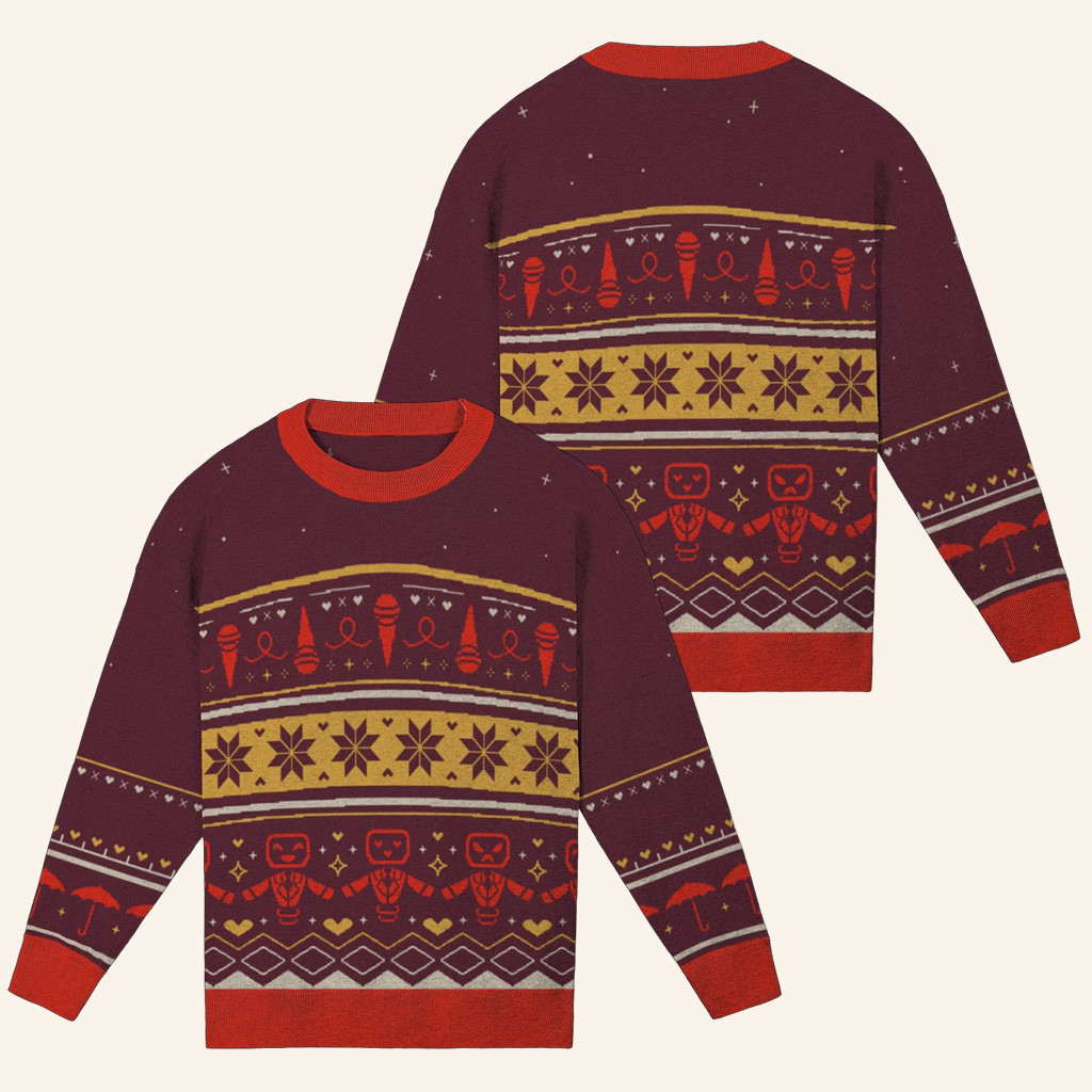 Grian Merch Trivia Bot Holiday Sweater Christmas Gift Ideas For Him Grian Merch Trivia Bot Holiday Sweater Christmas Gift Ideas For Him