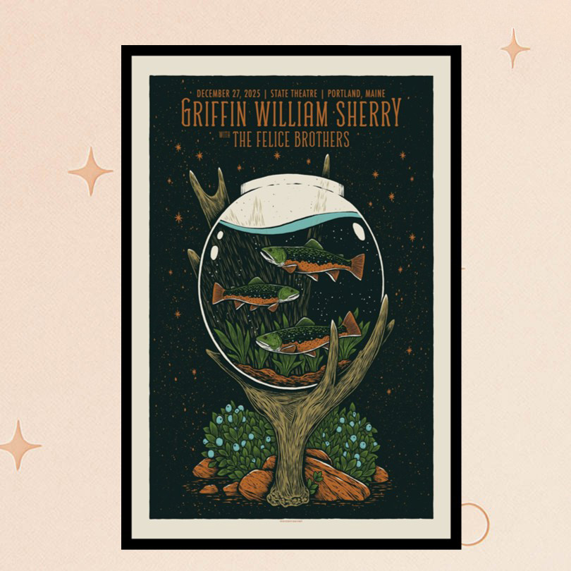 Griffin William Sherry Merch State Theatre Portland Maine Dec 27 2025 Poster Home Decor Gifts Griffin William Sherry Merch State Theatre Portland Maine Dec 27 2025 Poster Home Decor Gifts