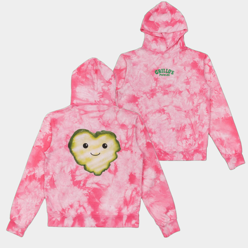 Grillos Pickles Merch Pink Tie Dye Hoodie Grillos Pickles Hoodie Birthday Gift Ideas For Her