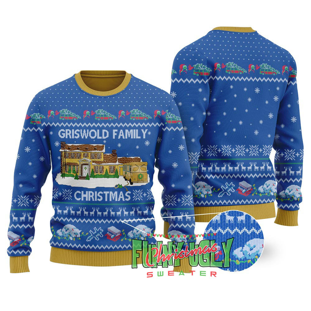 Griswold Family Christmas National Lampoon Sweater Royal Thoughtful Winter Gift Merch for Special Moments