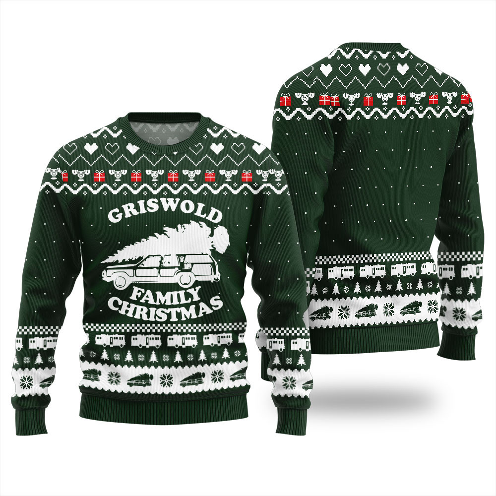 Griswold Family Christmas National Lampoon Ugly Sweater Popular Holiday Gift Merch for Everyone