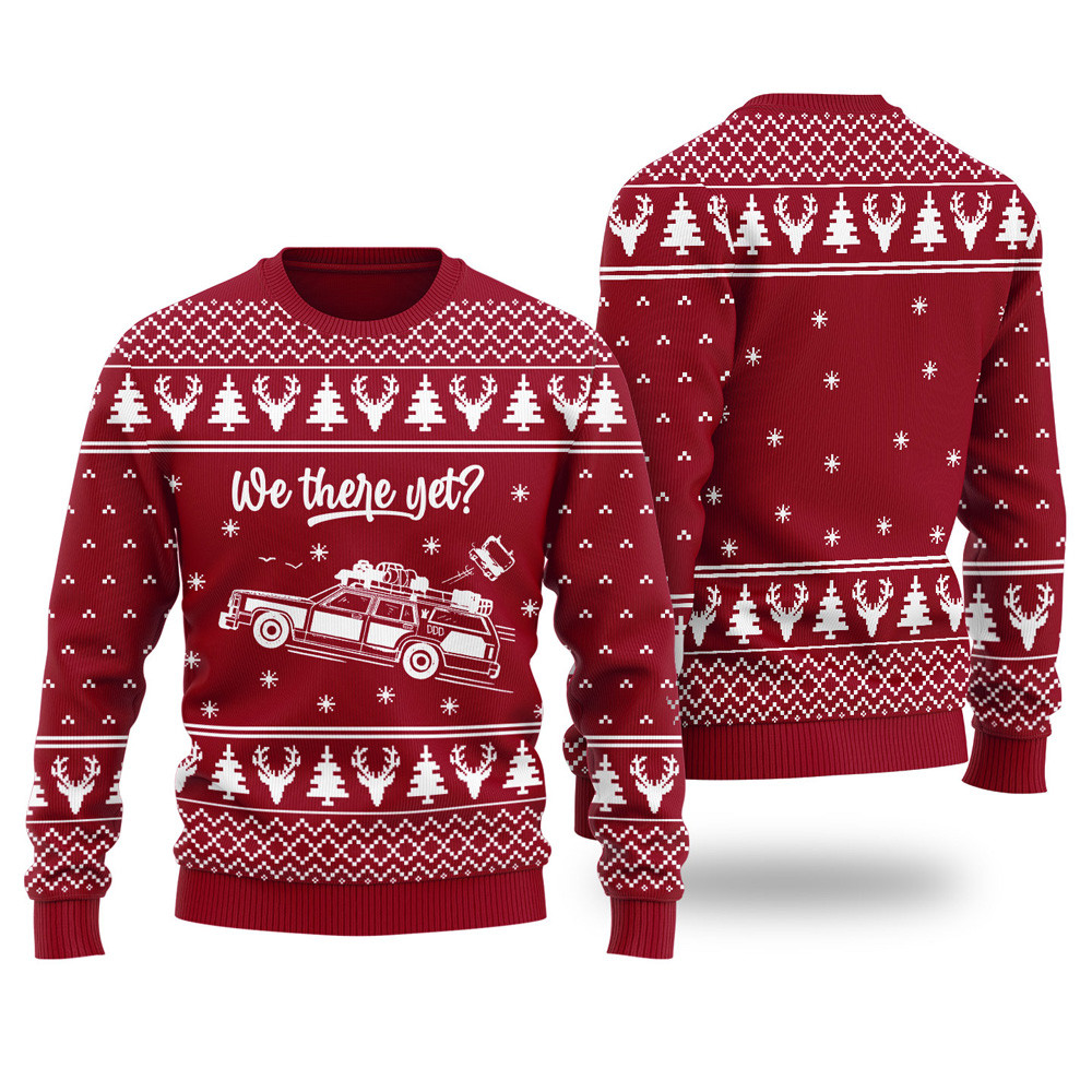 Griswold Family Vacation Christmas Ugly Sweater Womens Exclusive Holiday Sweater Merch for Gift Giving