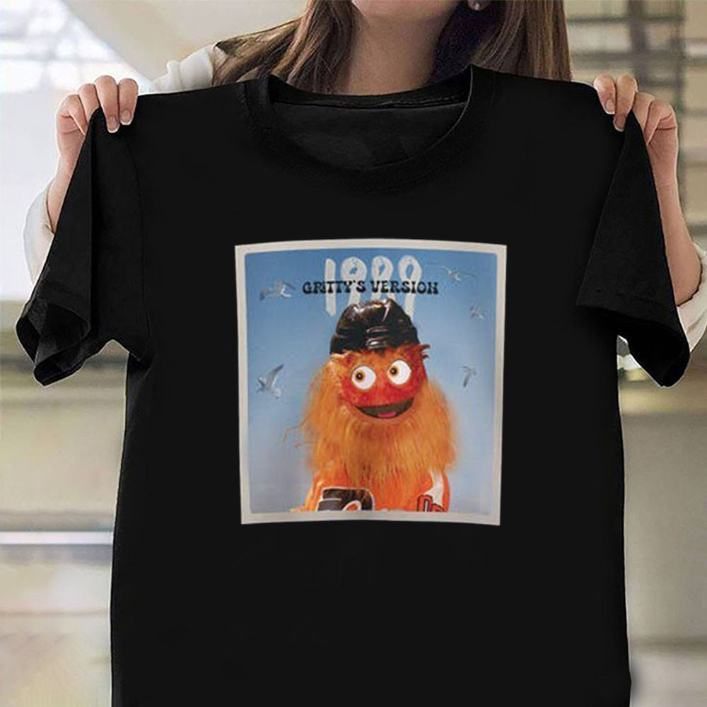 Gritty Philadelphia Flyers 1989 Taylor Shirt Philadelphia Hockey Gritty T-Shirt Fan Gifts