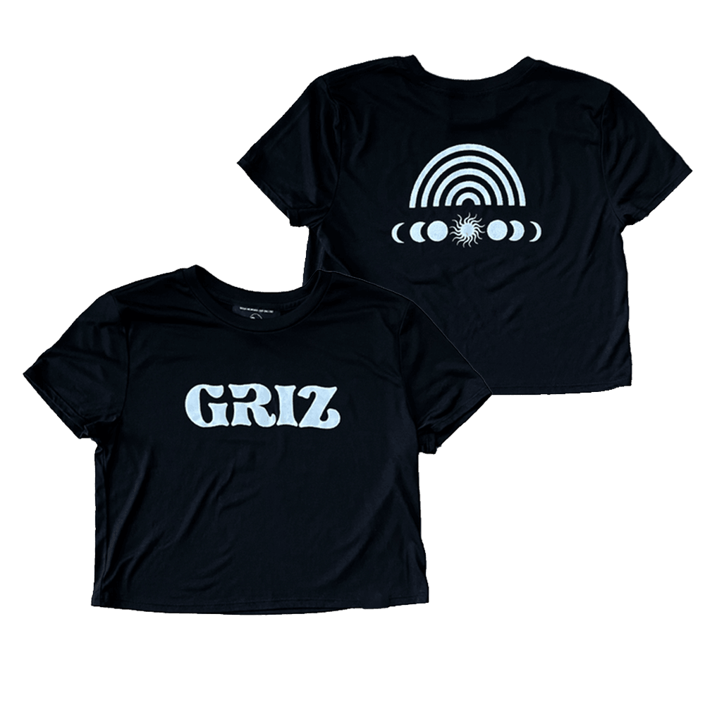 Griz Merch Griz Essentials Cropped T-Shirt Gifts For DJ Fans Birthday Gift for Husband