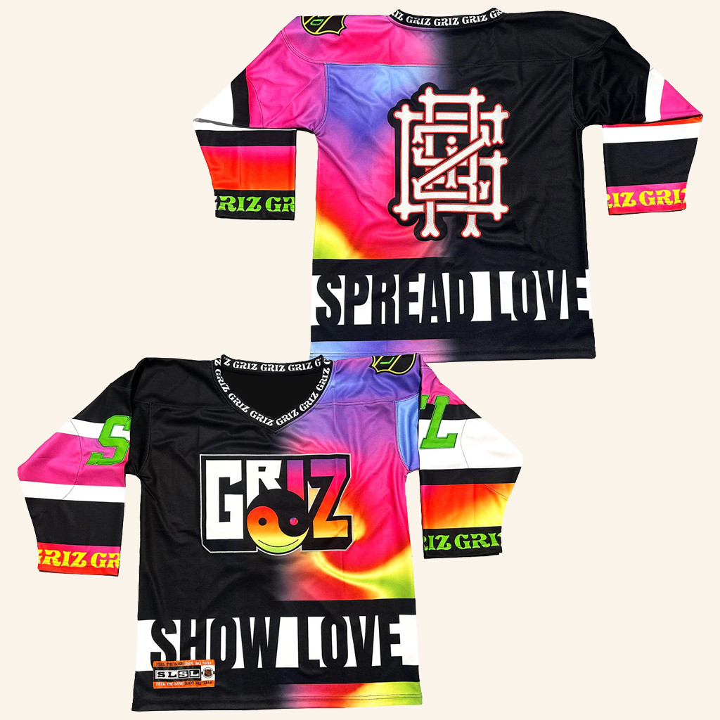 Griz Merch GRiZ Flippie Hip Hockey Jersey Birthday Gift For Boyfriend