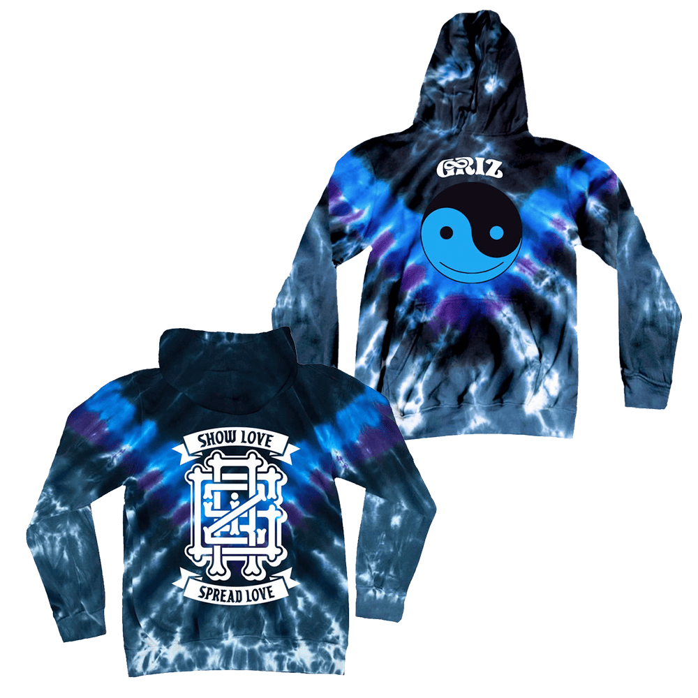 Griz Merch Griz Galaxy Skies Tie Dye Hoodie Gifts For DJ Fans Birthday Gift for Husband