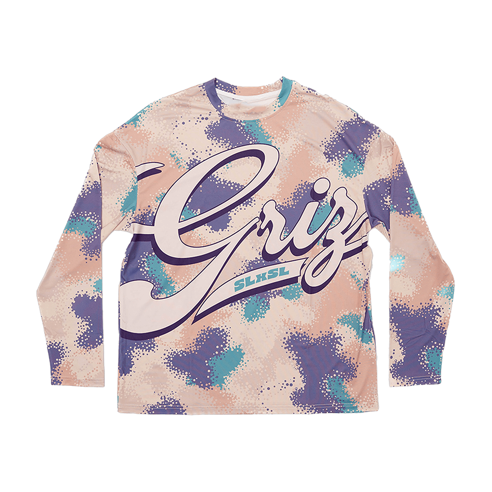 GRiZ Merch GRiZ Script Long Sleeve Shirt Gift Ideas For Music Lovers