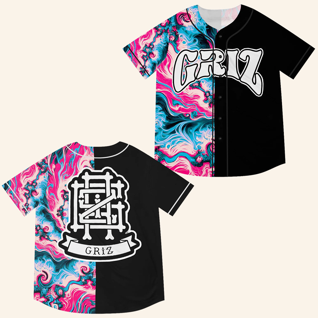 GRIZ Merch Griz Tie Dye Jersey Cool Christmas Gifts For Guys