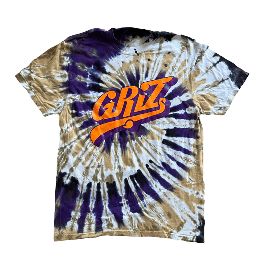 Griz Merch GRiZ Tie Dye T-Shirt Gifts For DJ Fans Father's Day Gift for Husband