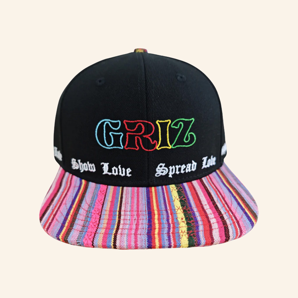 Griz Merch GRiZ x Grassroots SLSL Snapback Hat Best Gifts For Husband