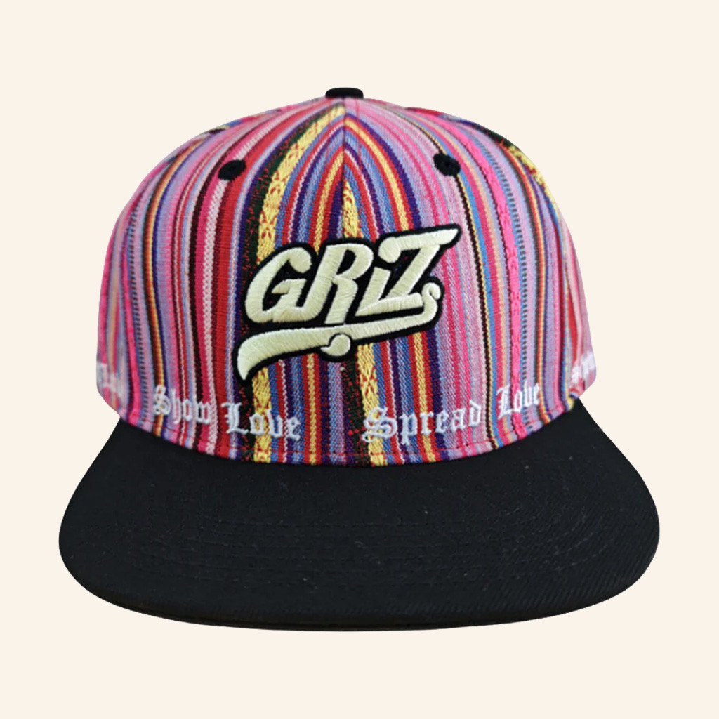 Griz Merch GRiZ x Grassroots SLSL Snapback Hat Xmas Gifts For Friends Griz Merch GRiZ x Grassroots SLSL Snapback Hat Xmas Gifts For Friends
