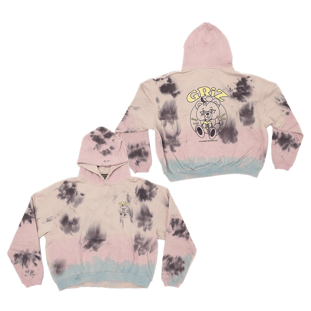 GRiZ Merch Love Bear Hoodie GRiZ Hoodie Best Gifts For Music Lovers