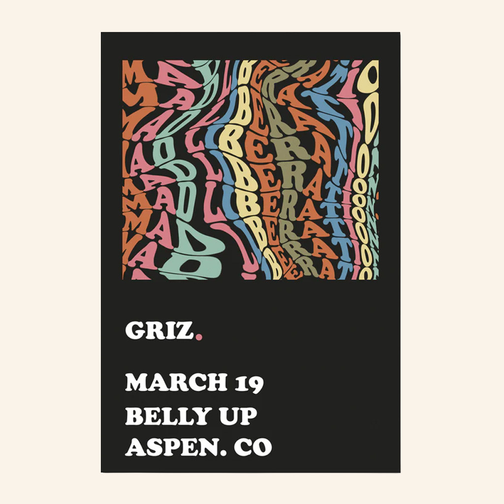 Griz Merch Mad Liberation Poster Griz Poster Gifts For DJ Lovers
