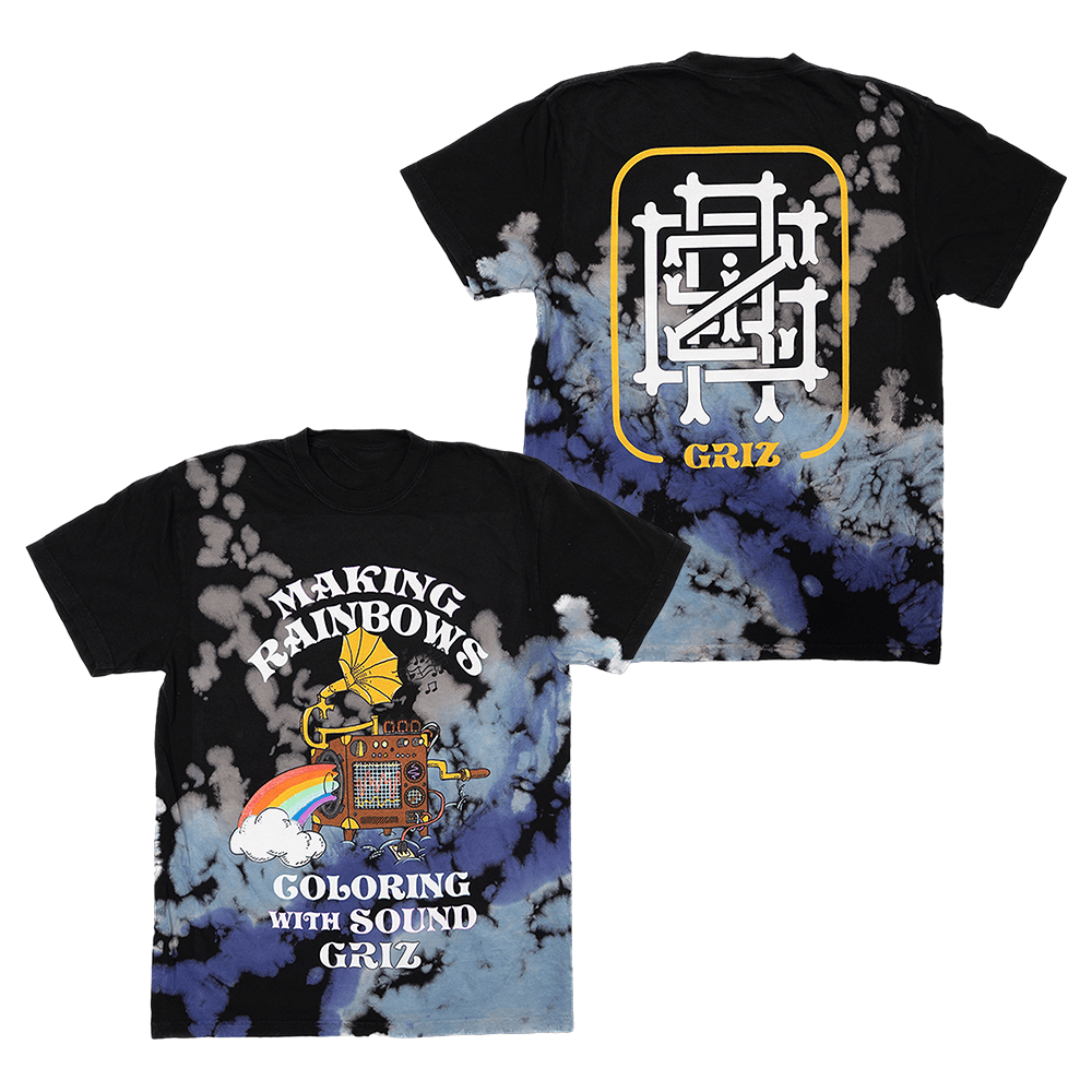 GRiZ Merch Making Rainbows Tie Dye Shirt Cool Gifts For Music Lovers