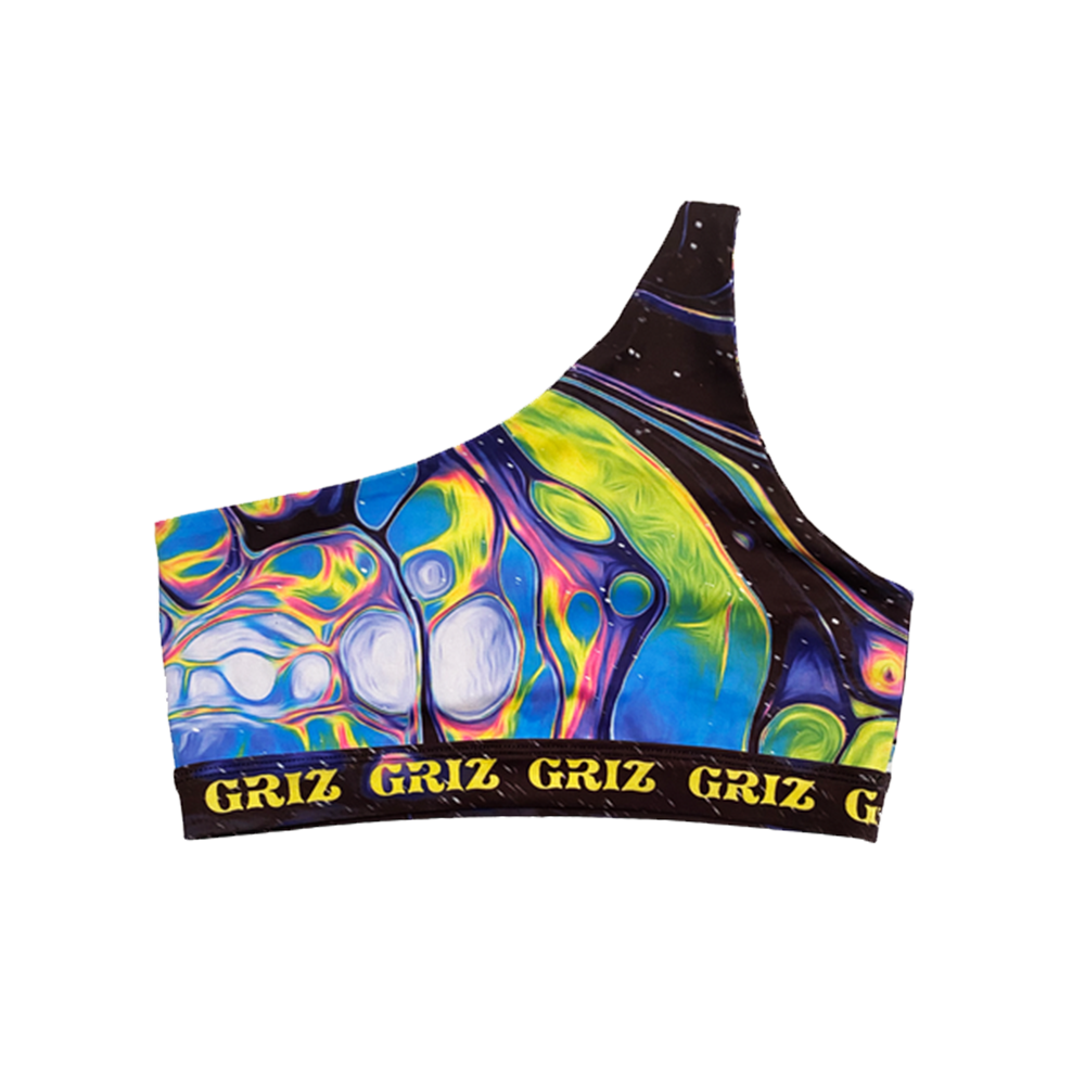Griz Merch Summer Nova Activewear One-Shoulder Sports Bra DJ Fans Gifts Griz Merch Summer Nova Activewear One-Shoulder Sports Bra DJ Fans Gifts