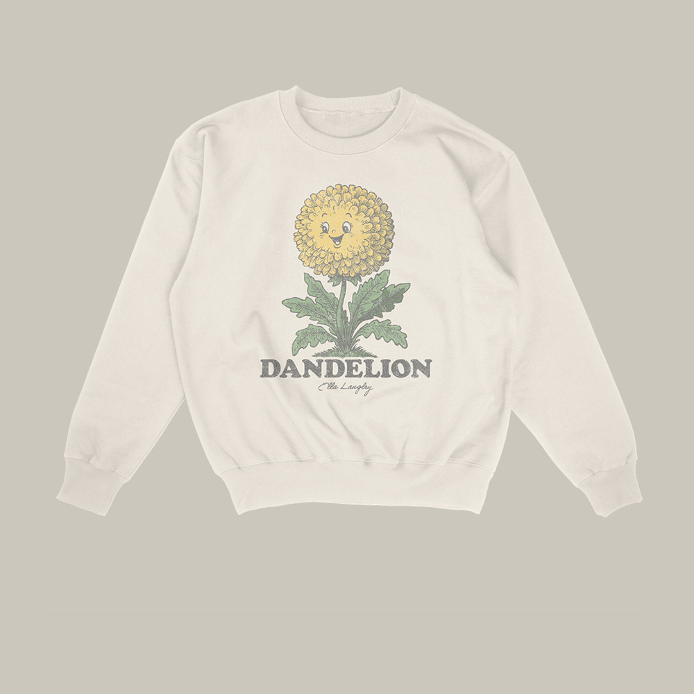 Groovy Dandelion Ella Langley Sweatshirt Country Music Apparel Cool Gift For Ella Langley Fan