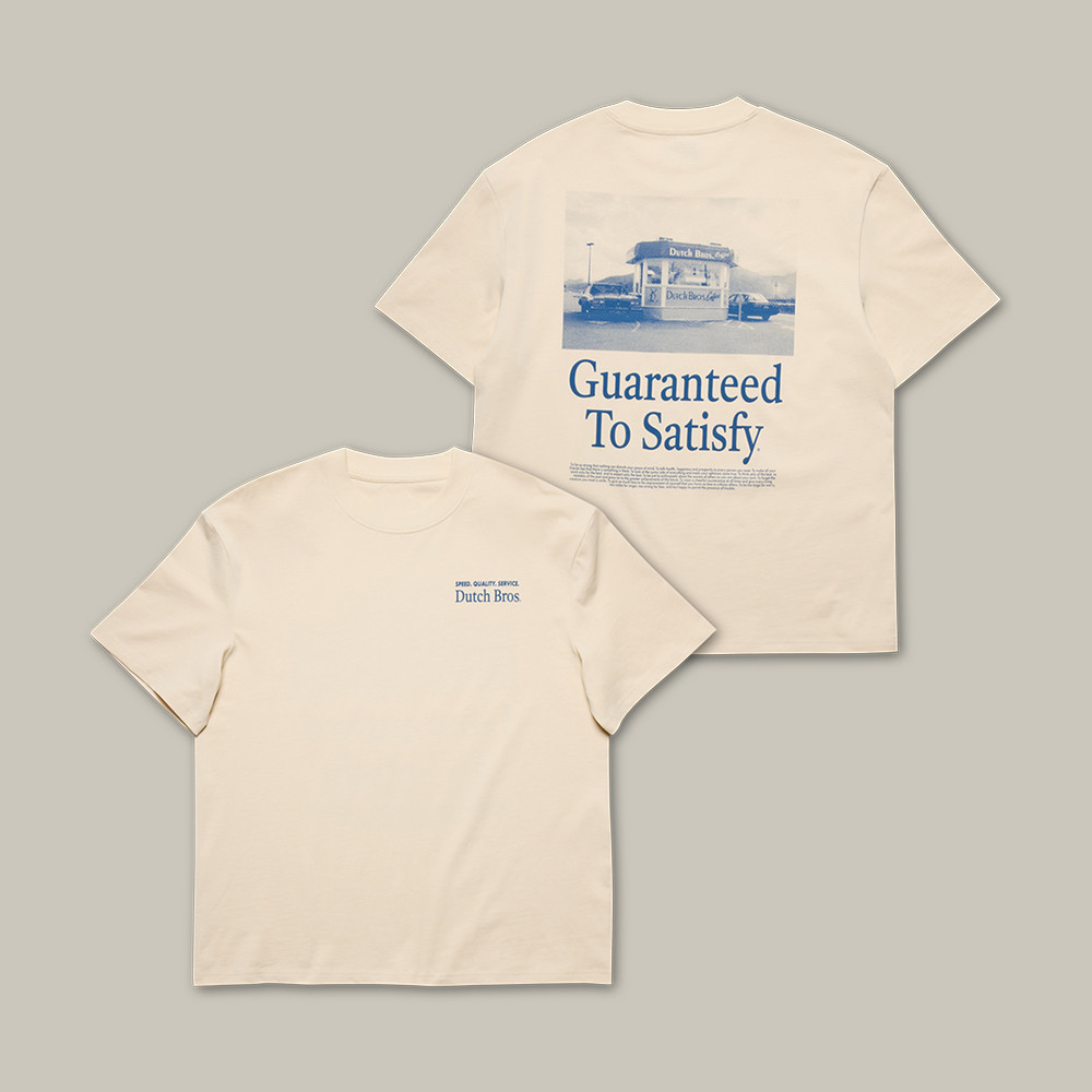 Guaranteed Satisfy Dutch Bros T-Shirt Streetwear Clothes Dutch Bros Lover Gift For Boyfriend