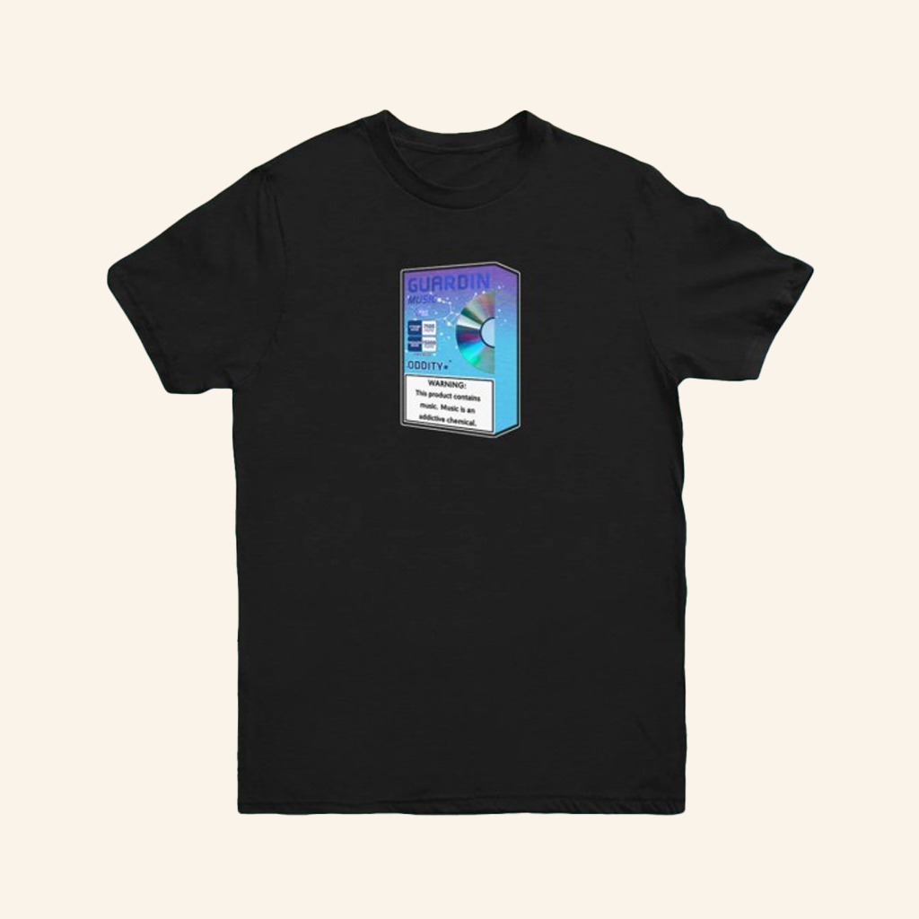 Guardian Merch Oddity Black T-Shirt Christmas Presents For Father
