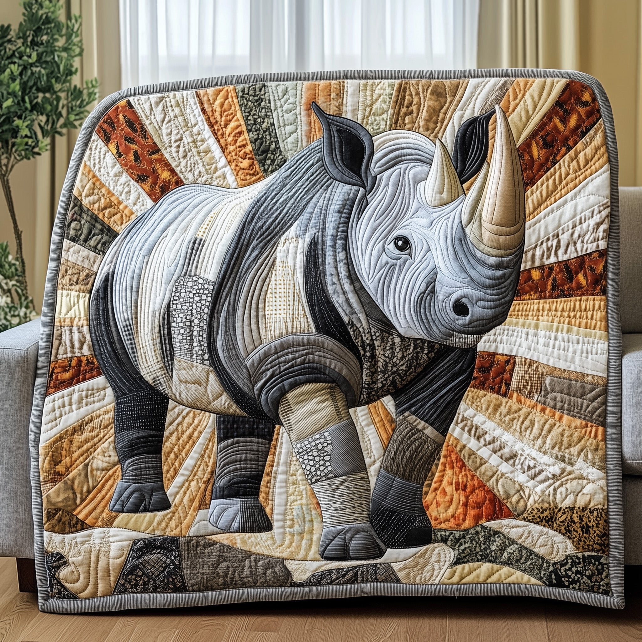 Guardian of the Wild Quilted Blanket Cute Bed BlanketFather In Law Gifts Christmas
