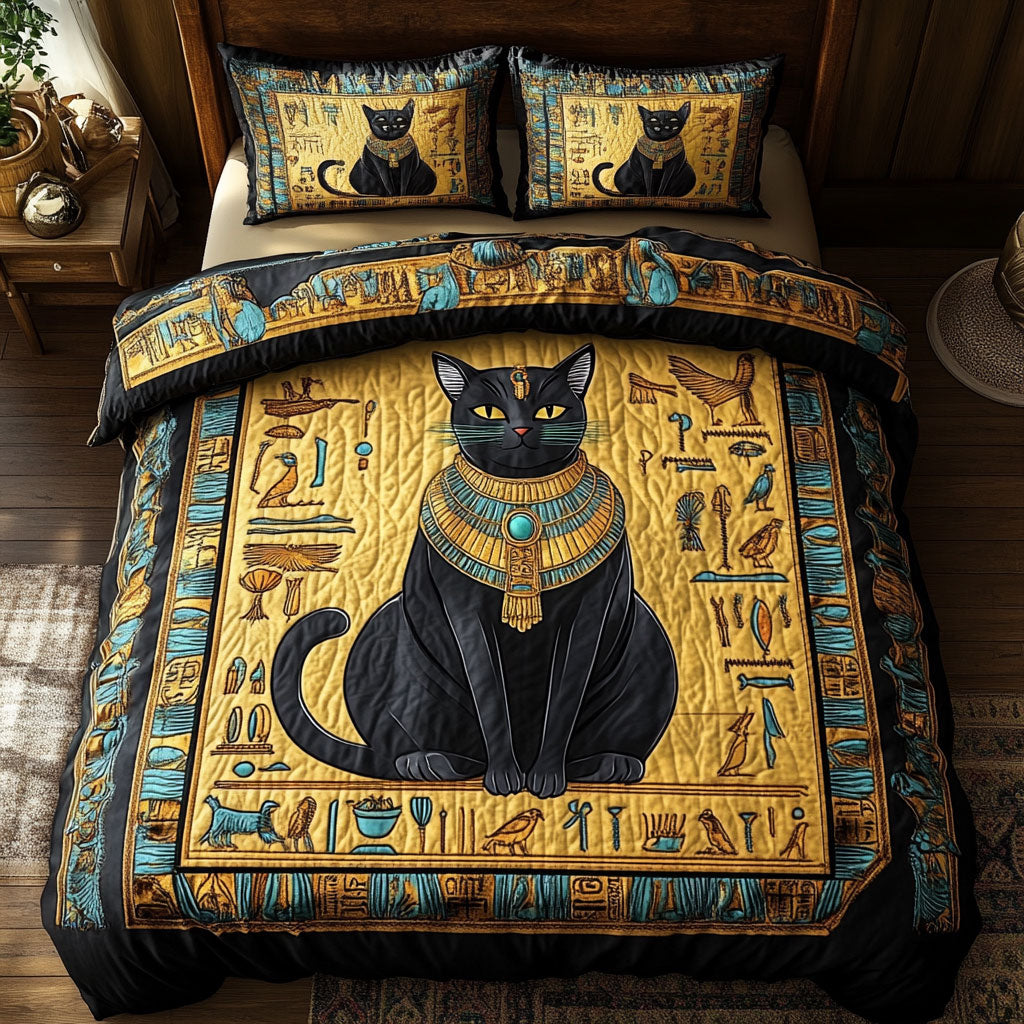 Guardian Spirit Quilt Bedding Set Queen Comforter Spiritual Holiday Gift for Teens