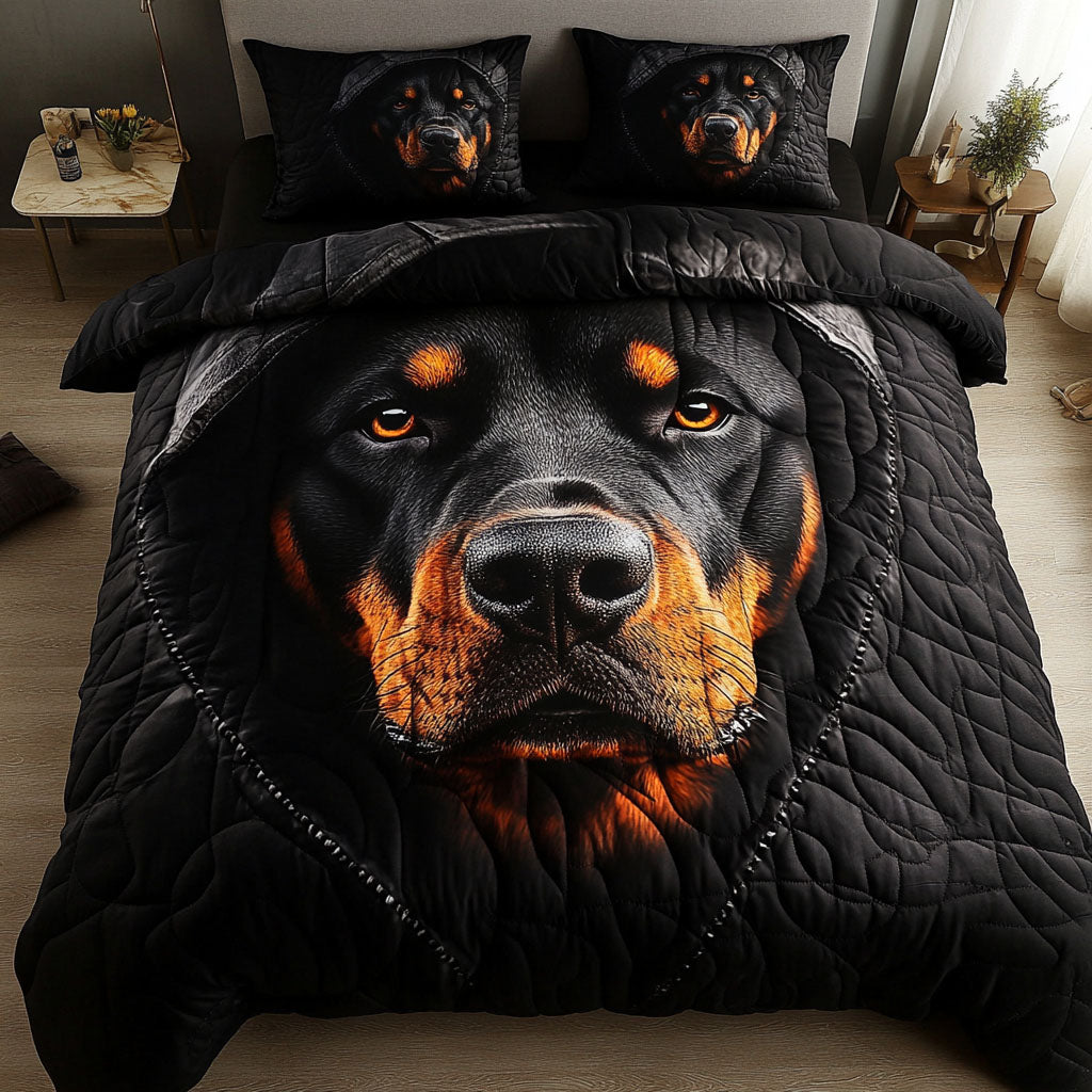 Guardian Spirit Quilted Bedding Set Classic Bedding Set That Enhances Your Sleep Space