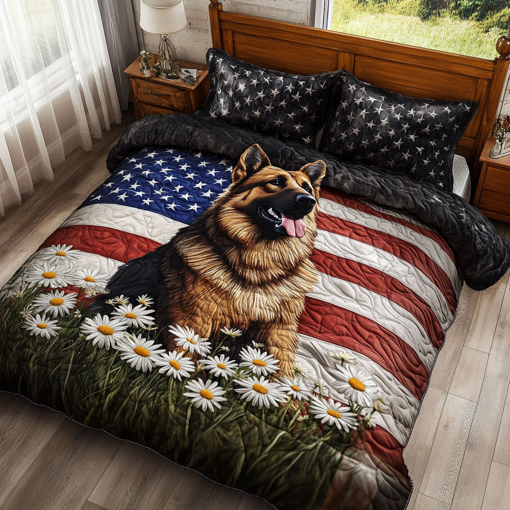 Guardians Of Freedom Quilted Bedding Set Thoughtful Bedroom Gift Idea for Any Occasion