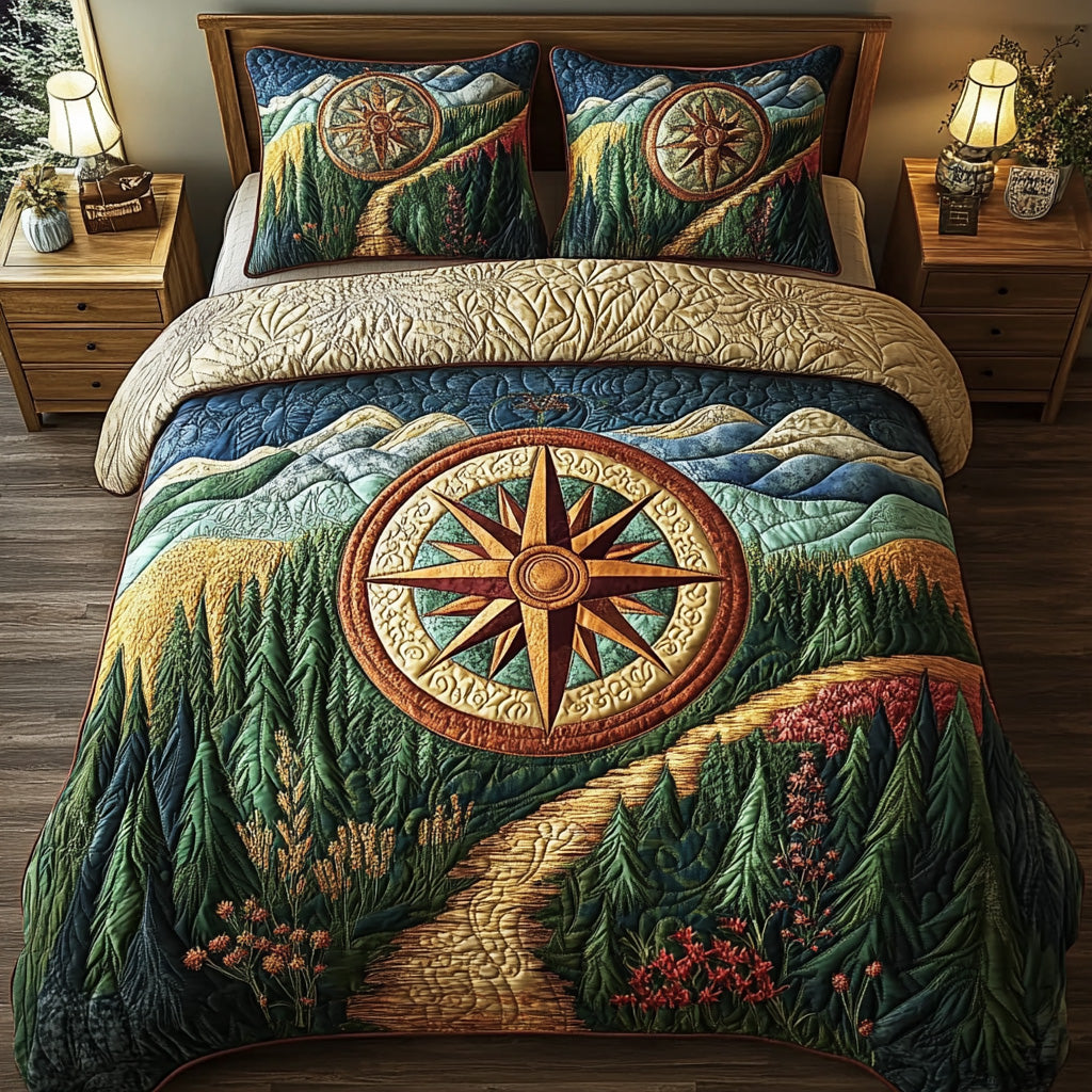 Guiding Point Quilted Bedding Set Best Comforter Sets Best Gifts For Outdoor Lovers