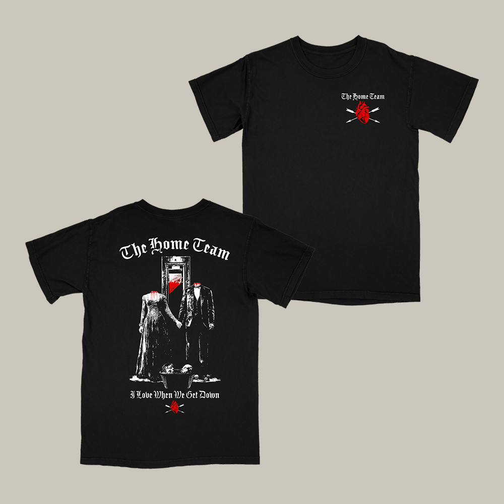 Guillotine The Home Team T-Shirt Music Fan Merch Present For Huge Fans