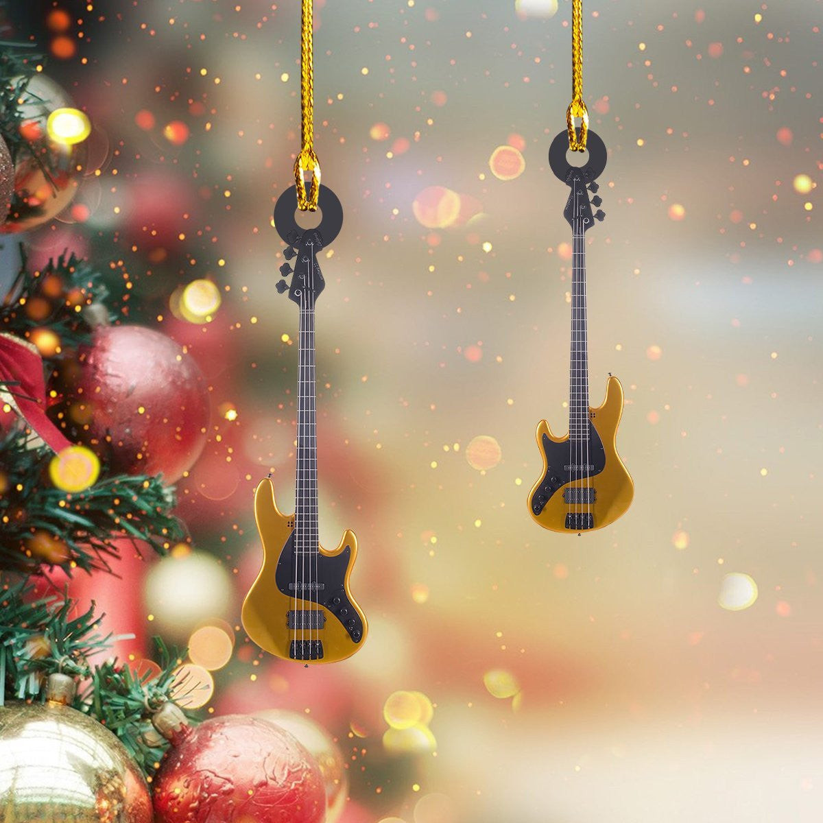 Guitar Bass 130 Christmas Ornament Music Christmas Ornament Cool Gifts For Guitar Players Guitar Bass 130 Christmas Ornament Music Christmas Ornament Cool Gifts For Guitar Players