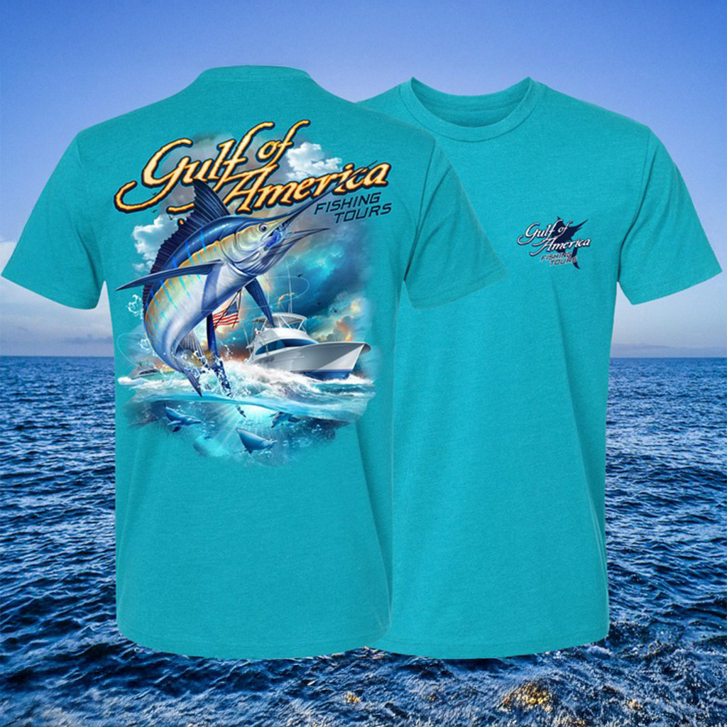 Gulf Of America Fishing Tours T-Shirt Best Fishing Christmas Gifts Gulf Of America Fishing Tours T-Shirt Best Fishing Christmas Gifts