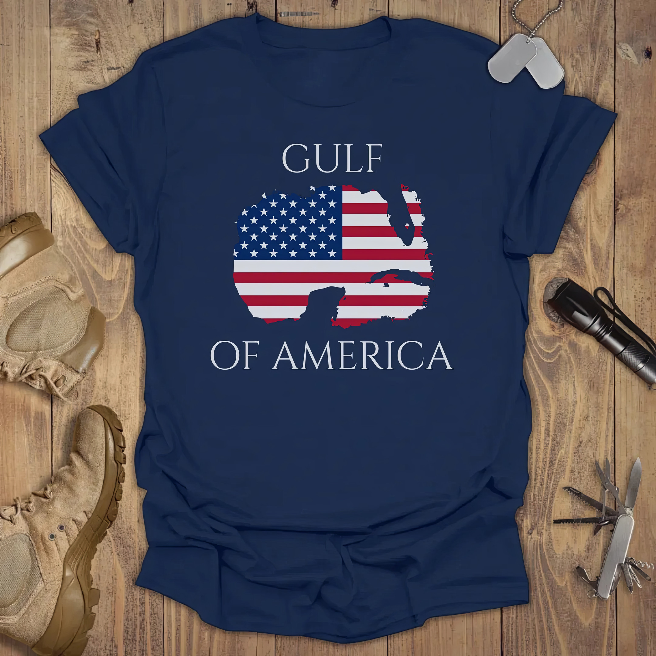 Gulf Of America T-shirt USA Patriotic Shirts Great Gifts For Mom