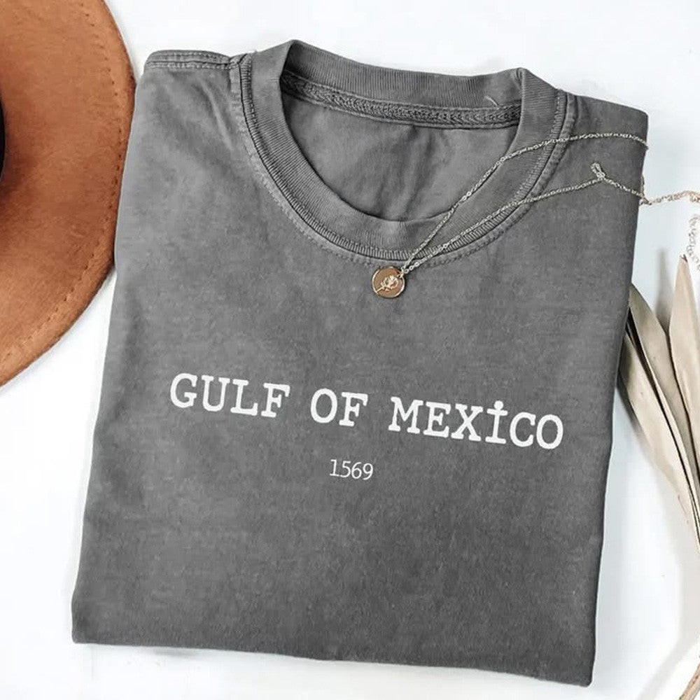 Gulf Of Mexico 1569 Shirt American Pride Patriotic T-Shirt Gifts For Him Her