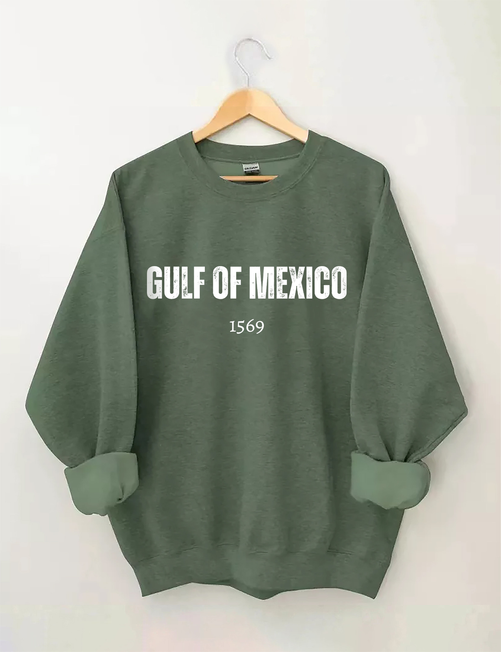 Gulf Of Mexico 1569 Sweatshirt Historical Novelty Sweatshirt Gift Ideas For Women