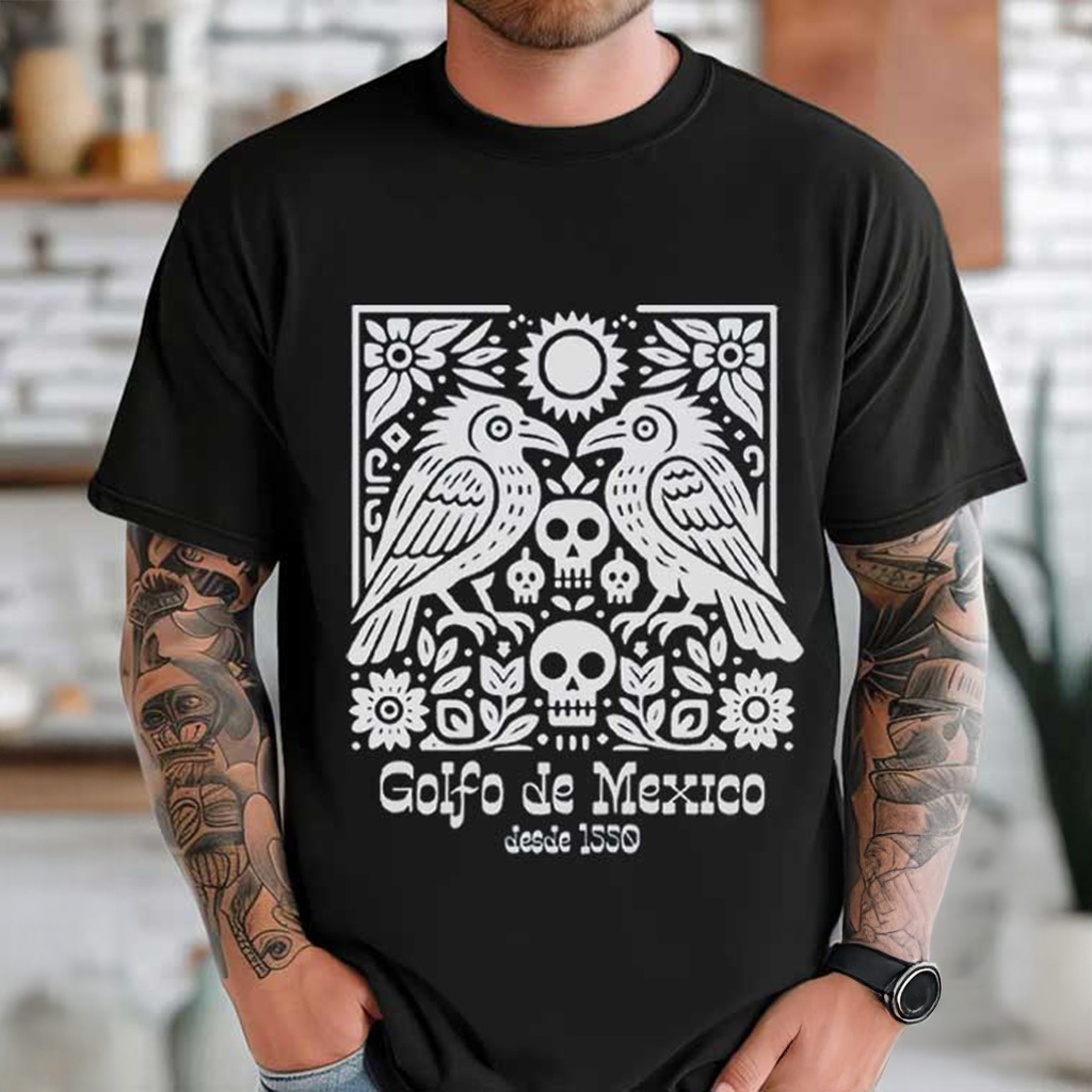 Gulf Of Mexico Crow Anti Trump Political T-Shirt Christmas Gift Ideas For Dad Gulf Of Mexico Crow Anti Trump Political T-Shirt Christmas Gift Ideas For Dad