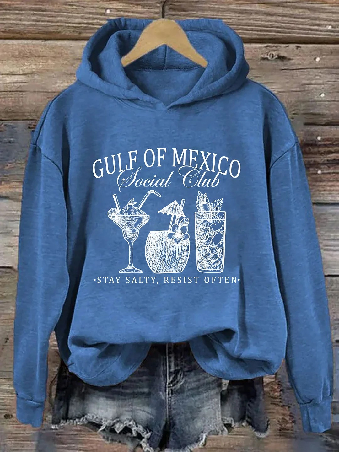Gulf Of Mexico Social Club Women's Hoodie Gifts For Girlfriend