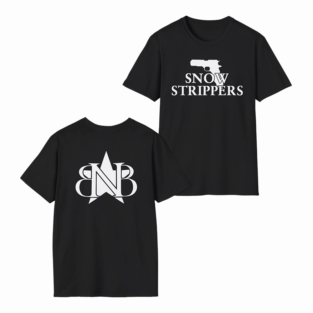 Gun Tour Snow Strippers T-Shirt Snow Strippers 2026 Tour Merch Best Gift For Huge Fans