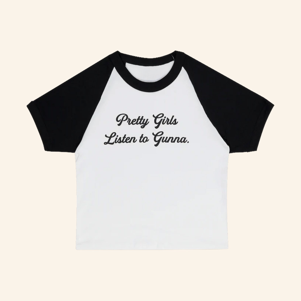 Gunna Merch Pretty Girls Listen To Gunna Baby Tee Gifts For Sisters