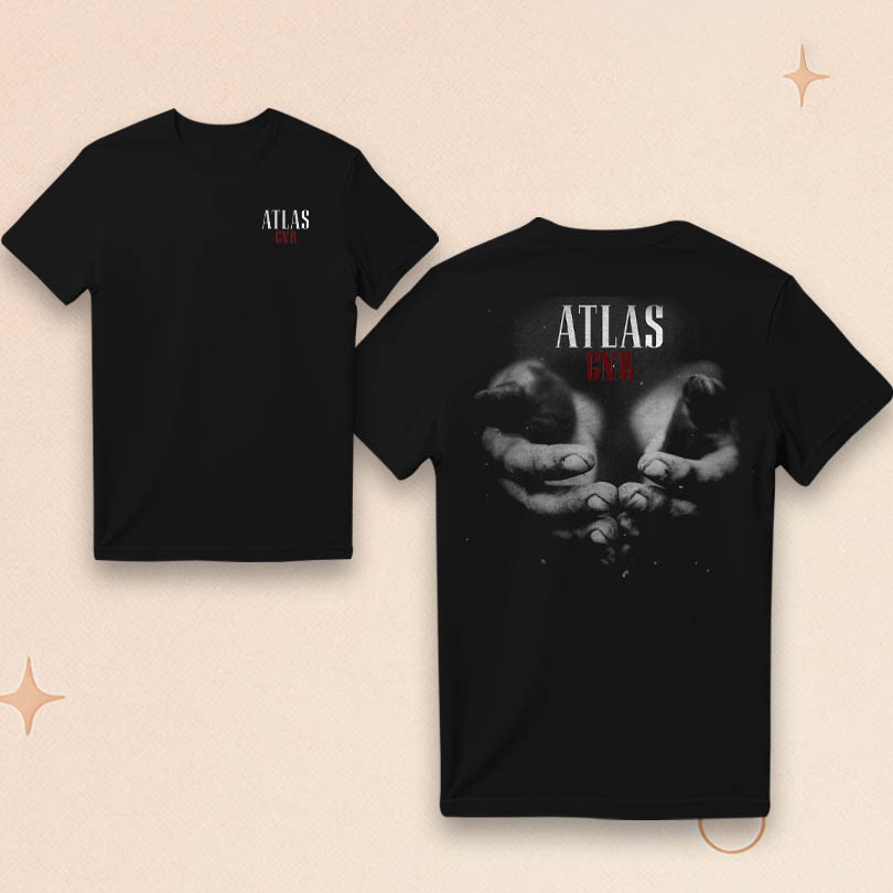 Guns N' Roses Merch Atlas T-Shirt Presents For Rock Music Lovers