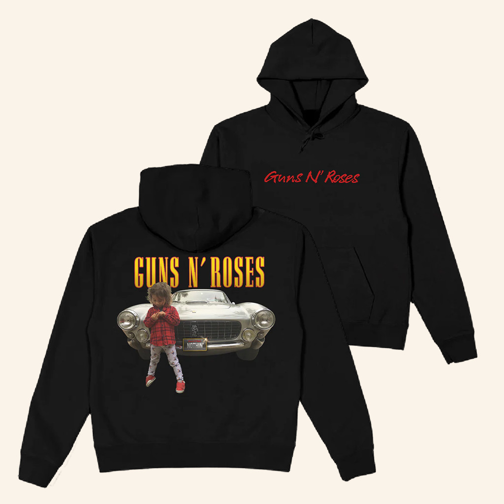 Guns N' Roses Merch Nothin Black Hoodie Presents For Rock Music Lovers
