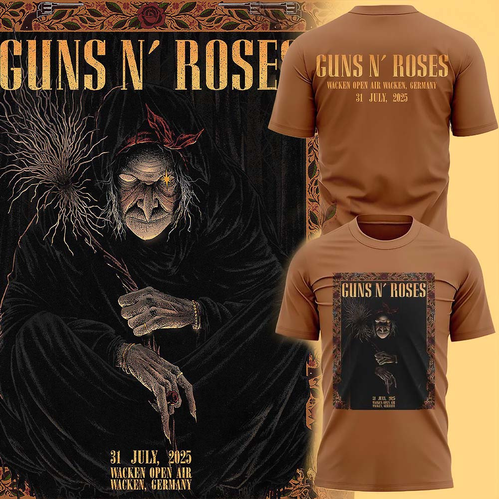 Guns N Roses World Tour To Germany 2025 Shirt Gifts For Music Lovers