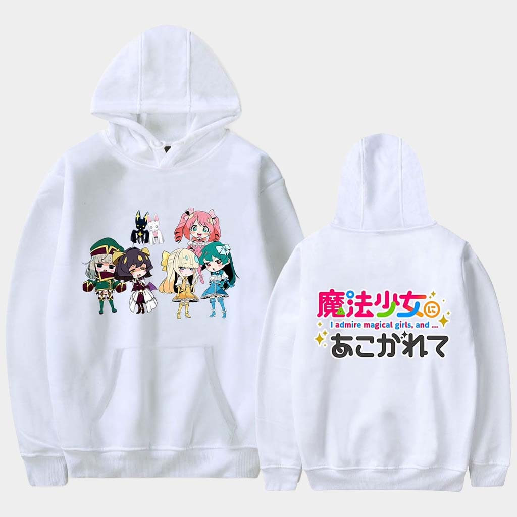 Gushing Over Magical Girls Merch I Admire Magical Girls Hoodie White Birthday Gift For Daughter Gushing Over Magical Girls Merch I Admire Magical Girls Hoodie White Birthday Gift For Daughter