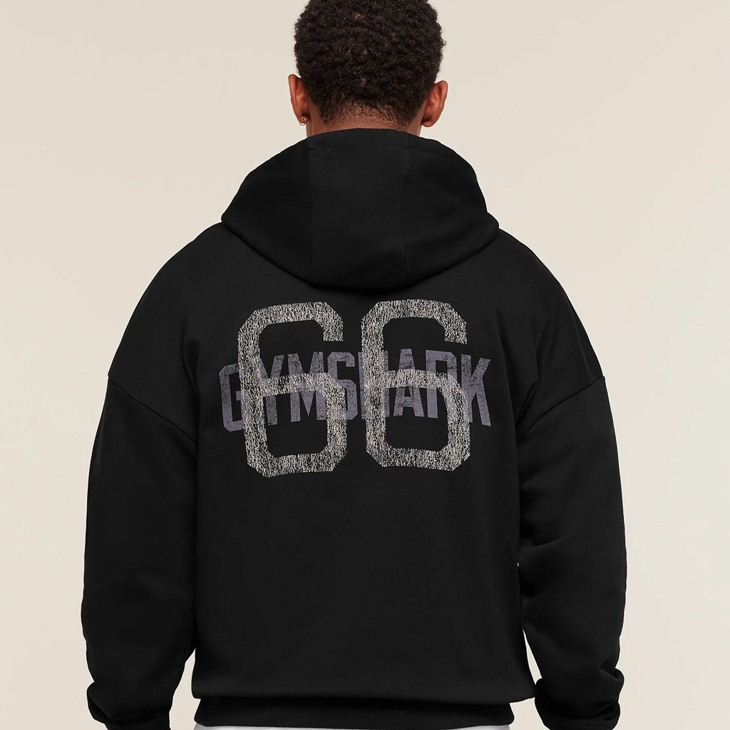 Gymshark Merch Gymshark 66 Black Hoodie Good Gifts For Boyfriend