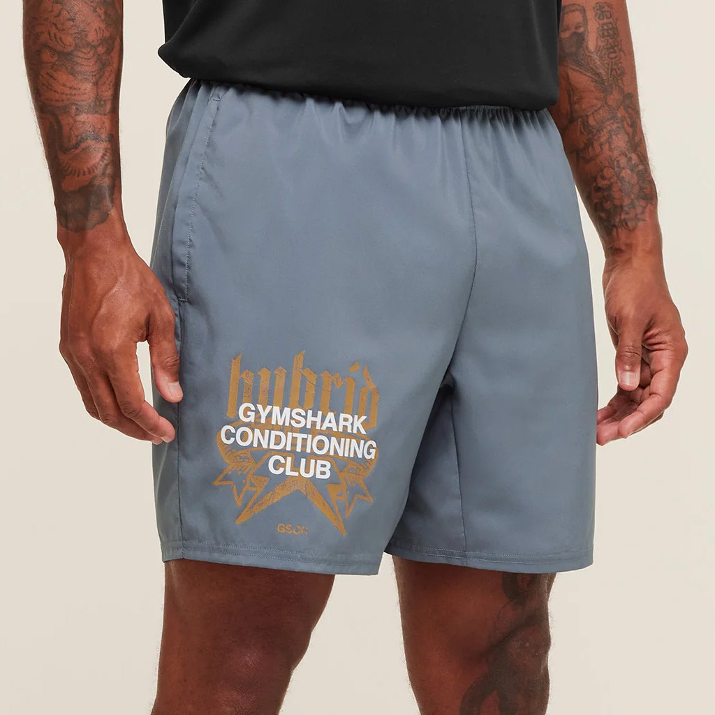 Gymshark Merch Gymshark Conditioning Club Hybrid Graphic Shorts Gifts For Husband