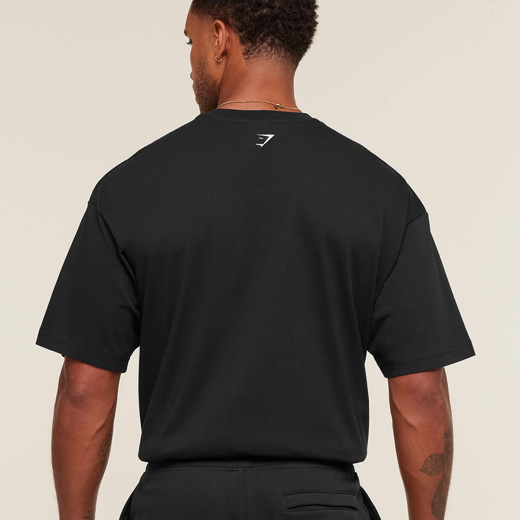 Gymshark Merch Gymshark66 Black T-Shirt Unique Gifts For Brothers