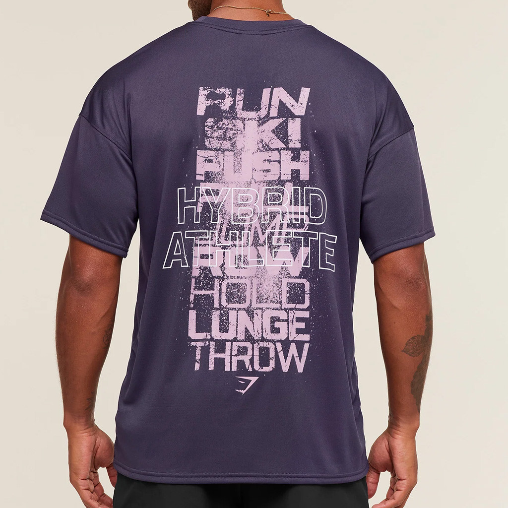 Gymshark Merch Hybrid Athlete T-Shirt Best Gifts For Boyfriend Gymshark Merch Hybrid Athlete T-Shirt Best Gifts For Boyfriend