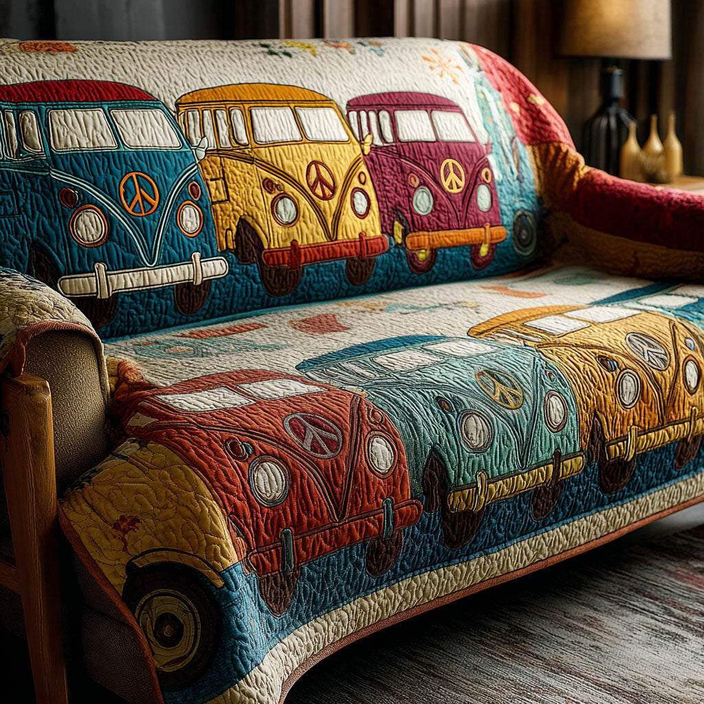 Gypsy Dream Quilted Sofa Cover Home Decorattions Gifts For Old Hippies
