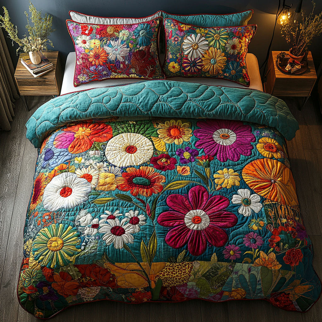 Gypsy Soul Quilted Bedding Set Bed Room Decoration Hippie Christmas Gifts
